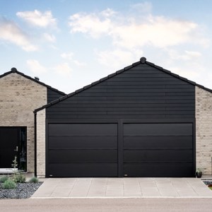 Model Kronborg garageport fra SkjoldPorte