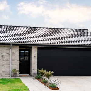 Model Kronborg garageport fra SkjoldPorte