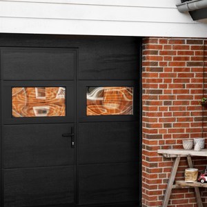 Port med gennemgangsdør fra SkjoldPorte