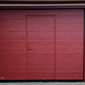 Port med gennemgangsdør fra SkjoldPorte