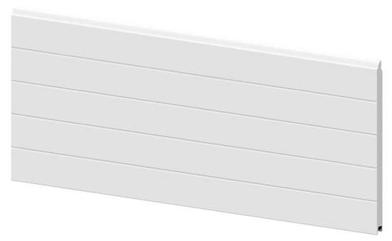 Panelet på en egeskov garageport fra Skjold Porte