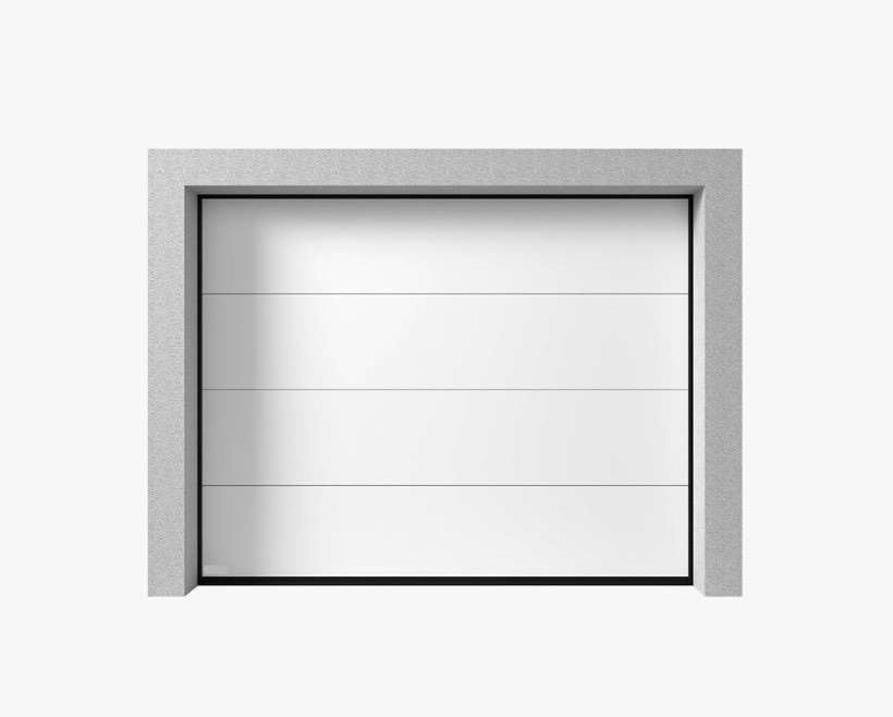 Kronborg garageport fra Skjold Porte